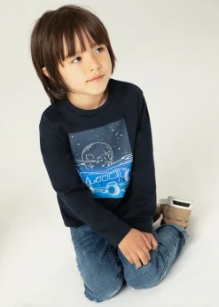 BOY Mayoral Boy Glow in the Dark Print T-Shirt