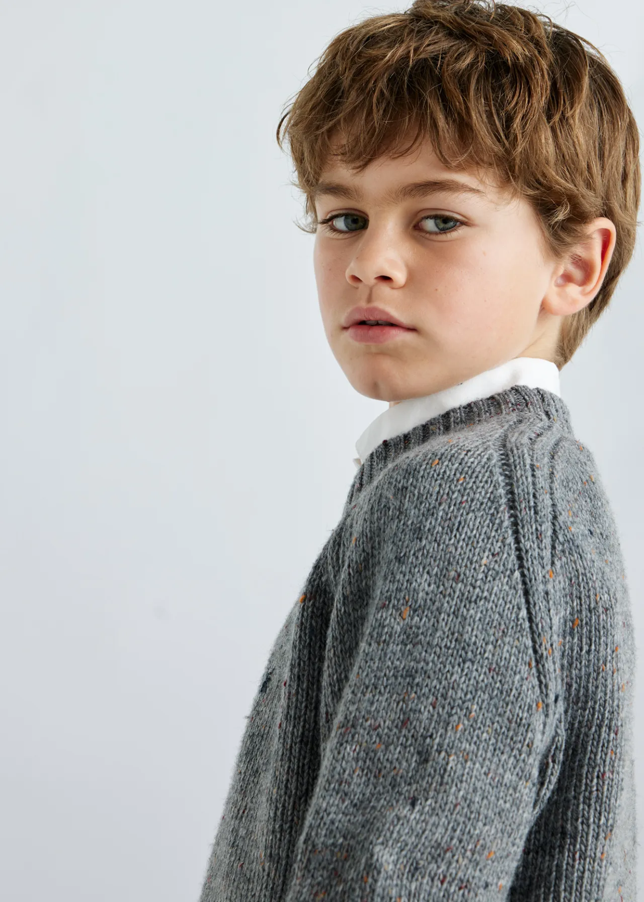 BOY Mayoral Boy Heather Sweater