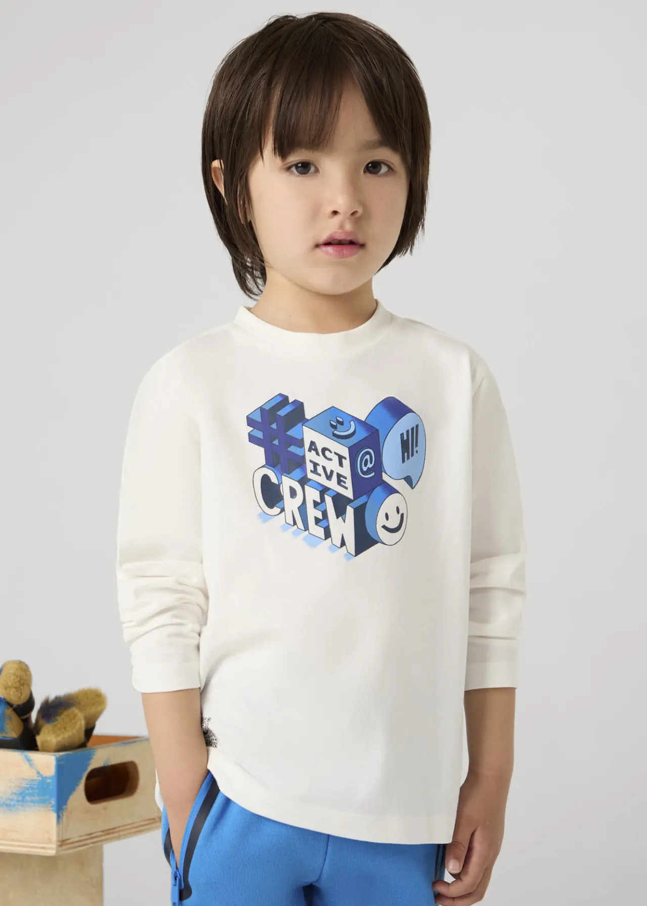 BOY Mayoral Boy Interactive QR Game T-Shirt