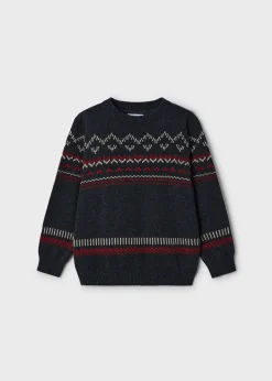 BOY Mayoral Boy Jacquard Sweater