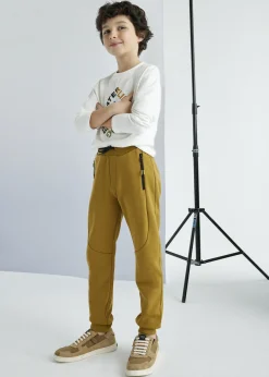 BOY Mayoral Boy Joggers with Zip Detail