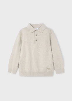 BOY Mayoral Boy Knit Polo Shirt