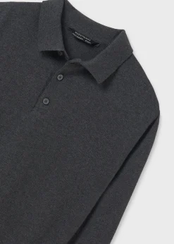 BOY Mayoral Boy Knit Polo Shirt