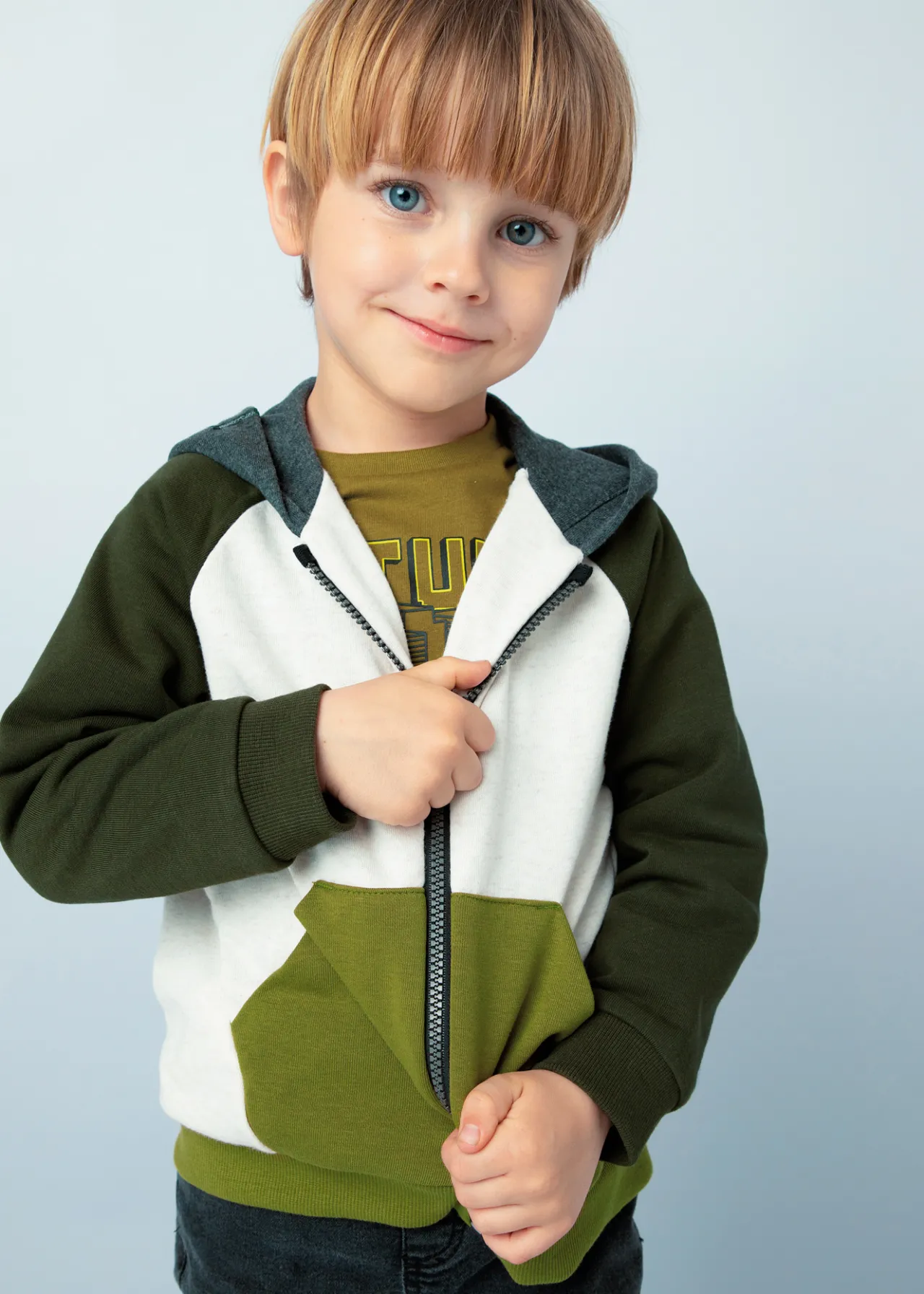 BOY Mayoral Boy Knit Zip Hoodie