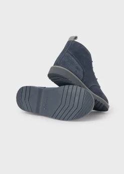BOY Mayoral Boy Lace-Up Suede Ankle Boots
