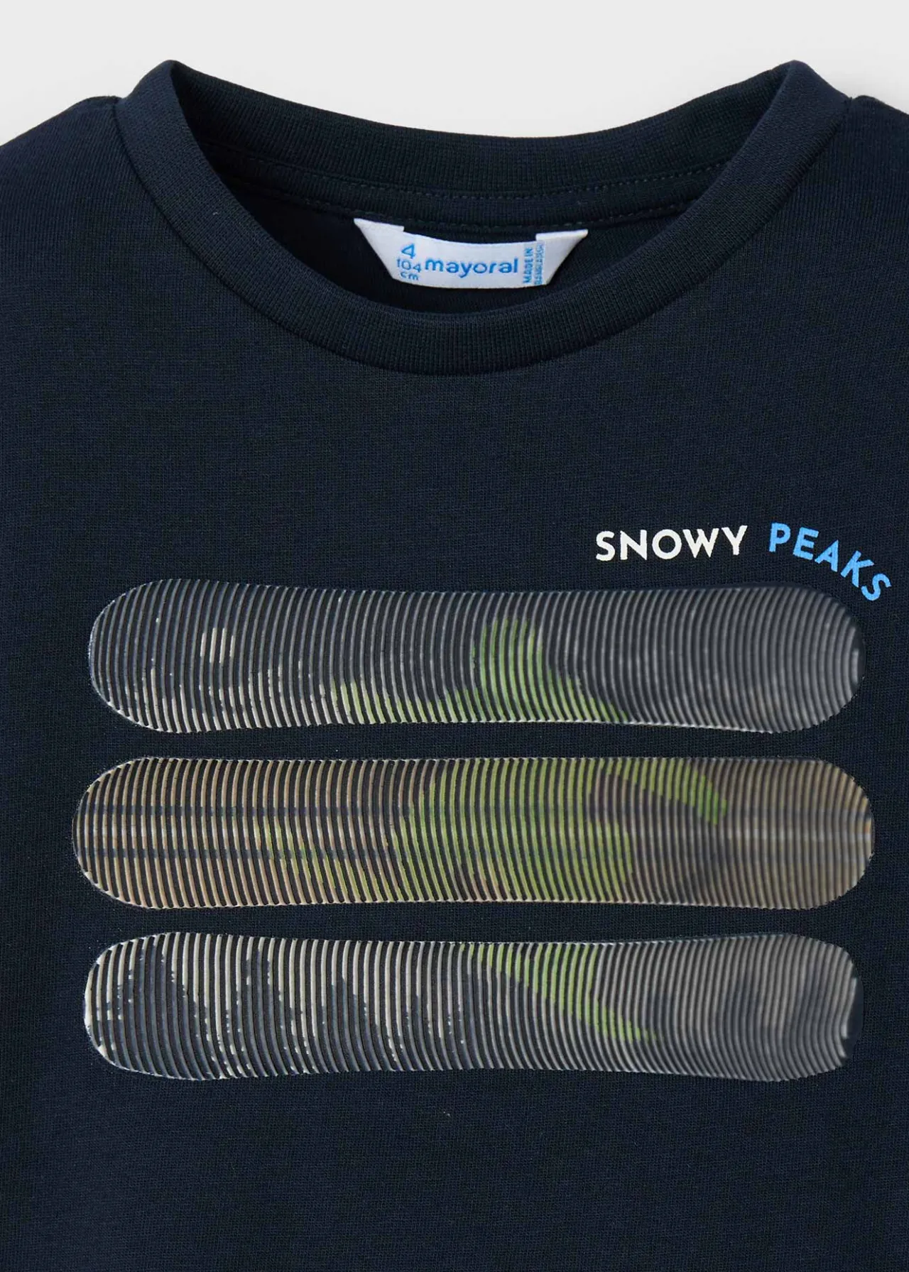 BOY Mayoral Boy Lenticular Print T-Shirt