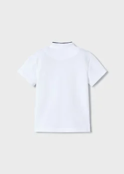 BOY Mayoral Boy Mandarin Collar Polo Shirt