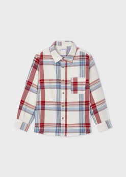 BOY Mayoral Boy Plaid Shirt