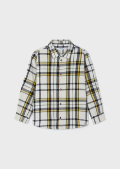 BOY Mayoral Boy Plaid Shirt