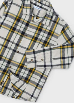 BOY Mayoral Boy Plaid Shirt