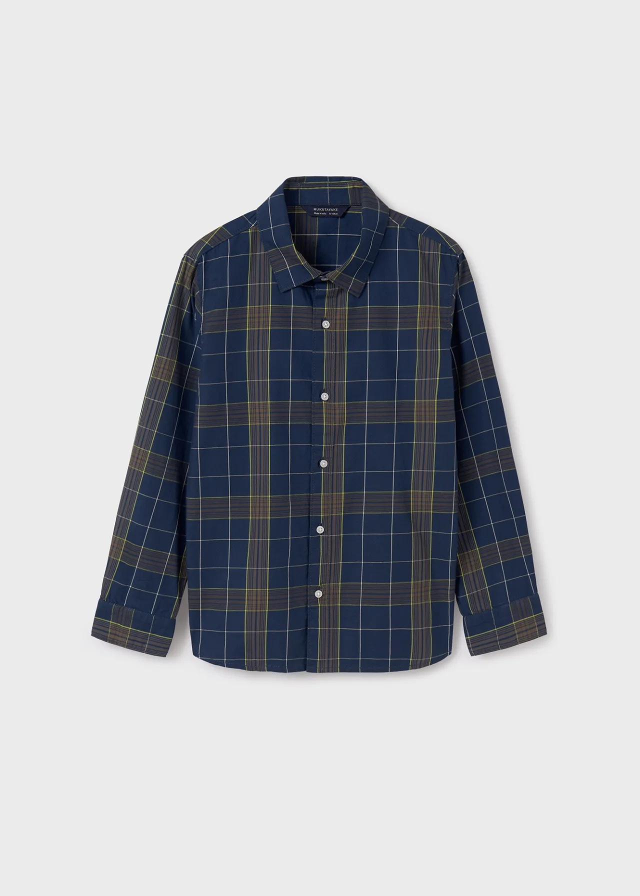 BOY Mayoral Boy Plaid Shirt
