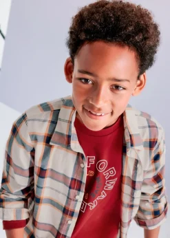BOY Mayoral Boy Plaid Shirt