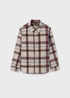 BOY Mayoral Boy Plaid Shirt
