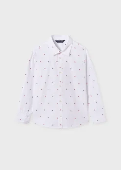 BOY Mayoral Boy Print Shirt