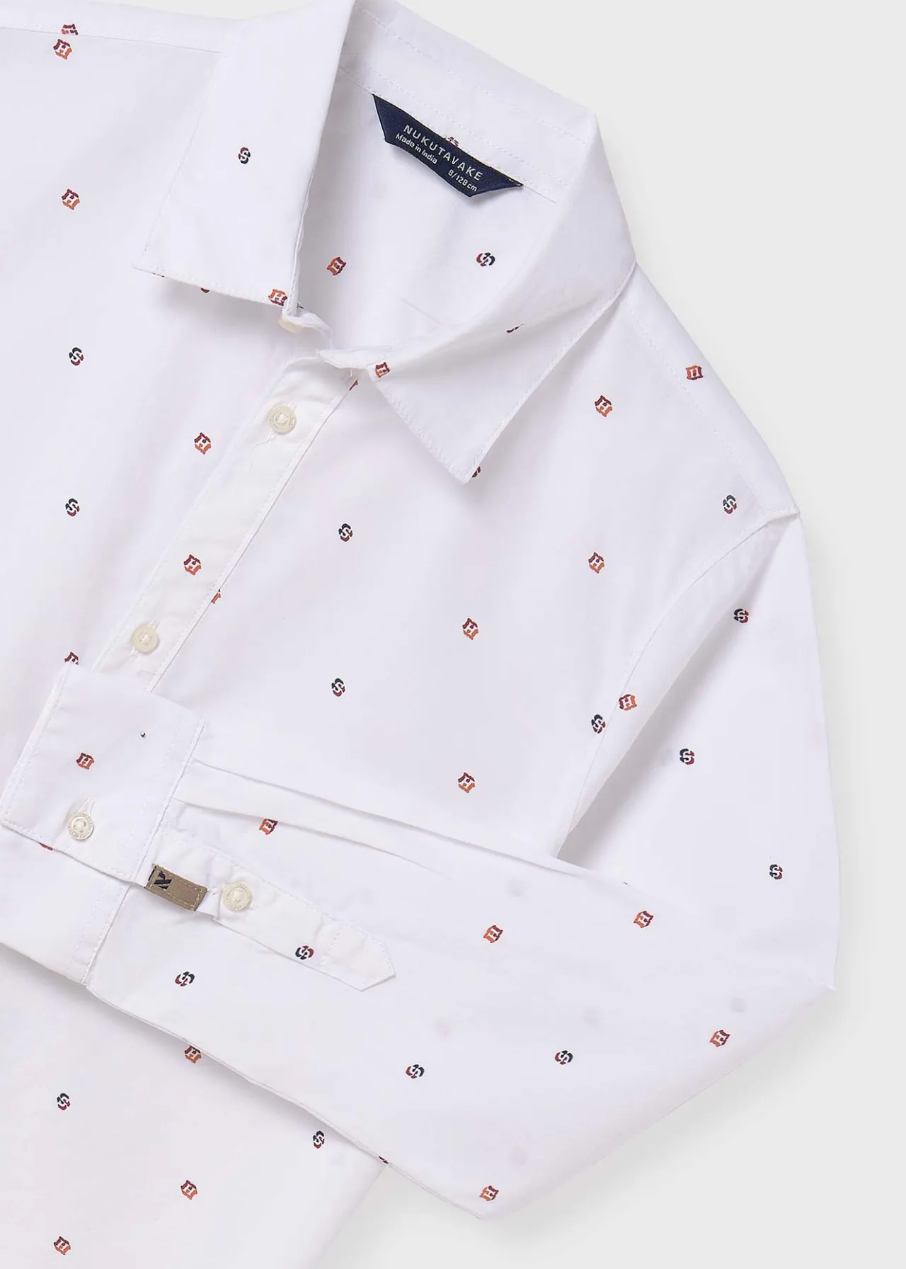 BOY Mayoral Boy Print Shirt