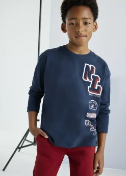 BOY Mayoral Boy Print Text T-Shirt