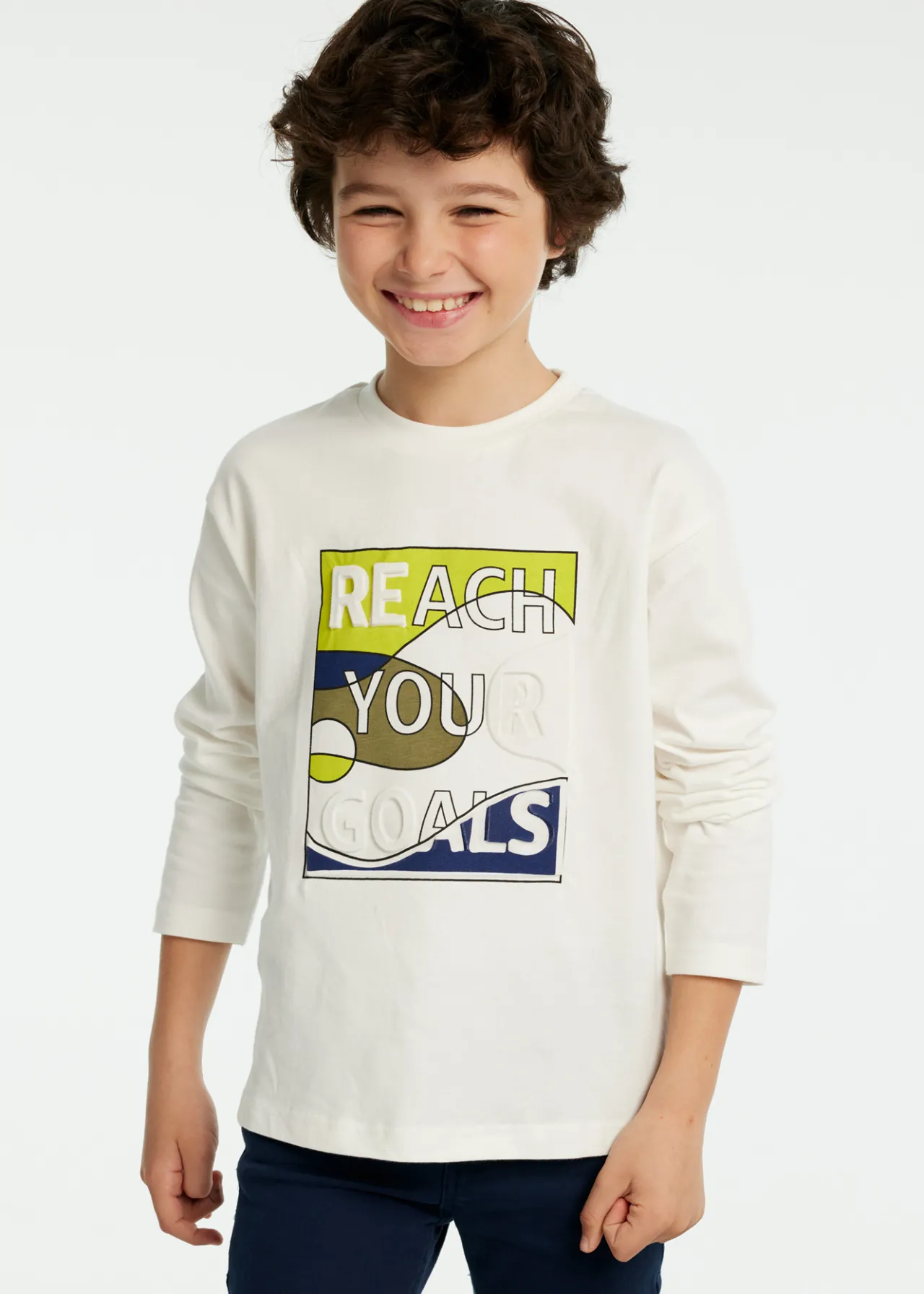 BOY Mayoral Boy Print T-Shirt