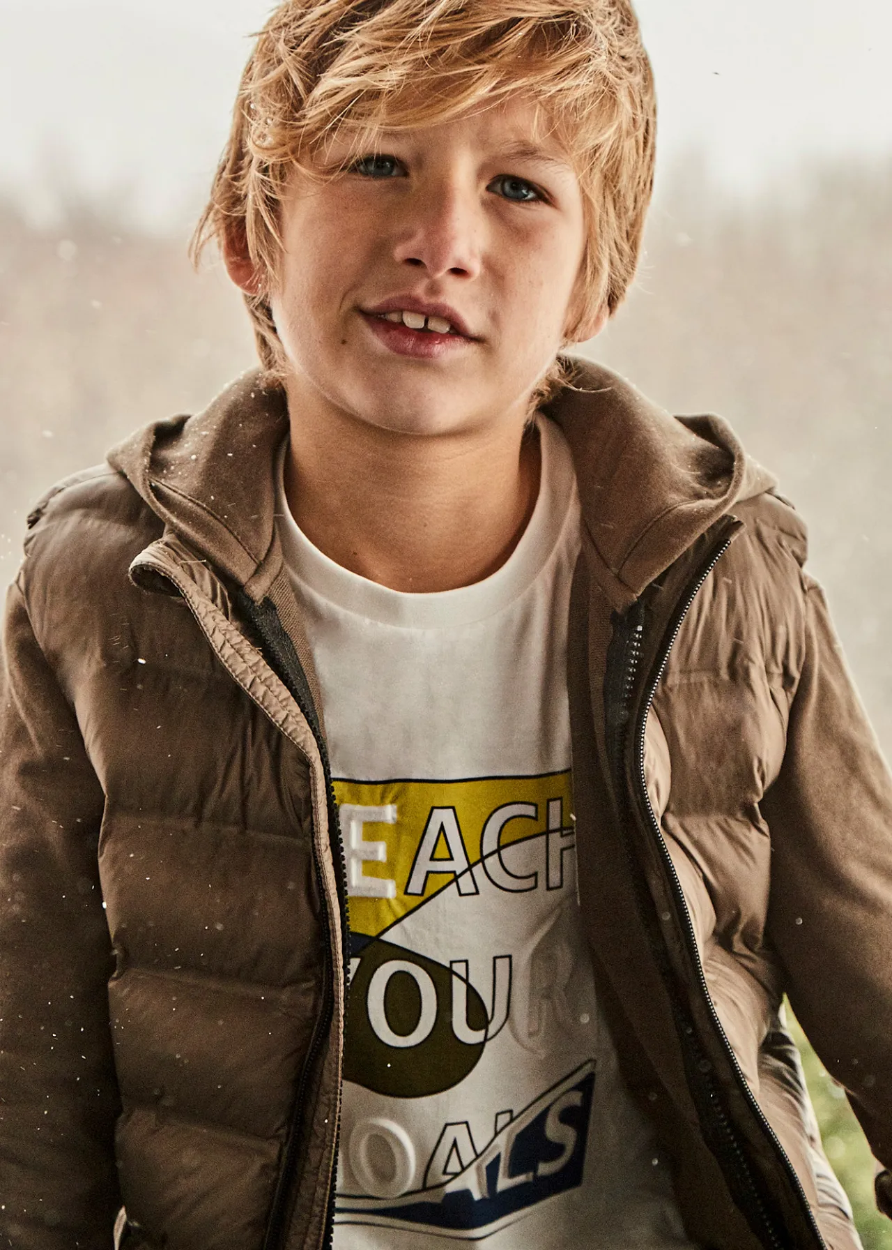 BOY Mayoral Boy Print T-Shirt