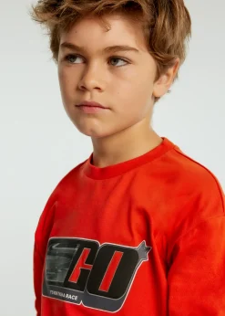 BOY Mayoral Boy Race Print T-shirt