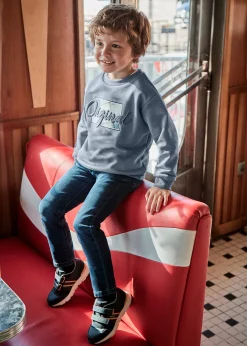 BOY Mayoral Boy Relaxed Shoulder Sweatshirt