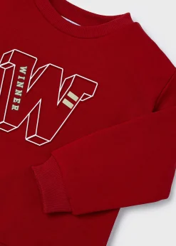 BOY Mayoral Boy Relaxed Shoulder Sweatshirt