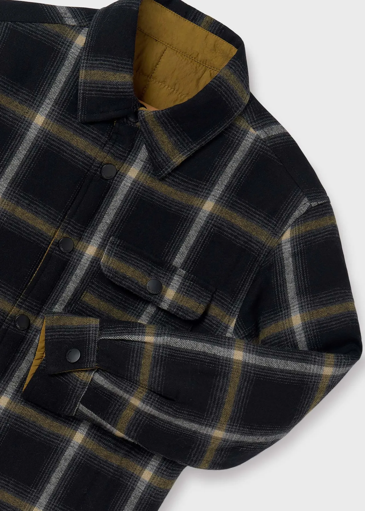 BOY Mayoral Boy Reversible Quilted Overshirt