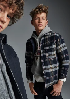 BOY Mayoral Boy Reversible Quilted Overshirt