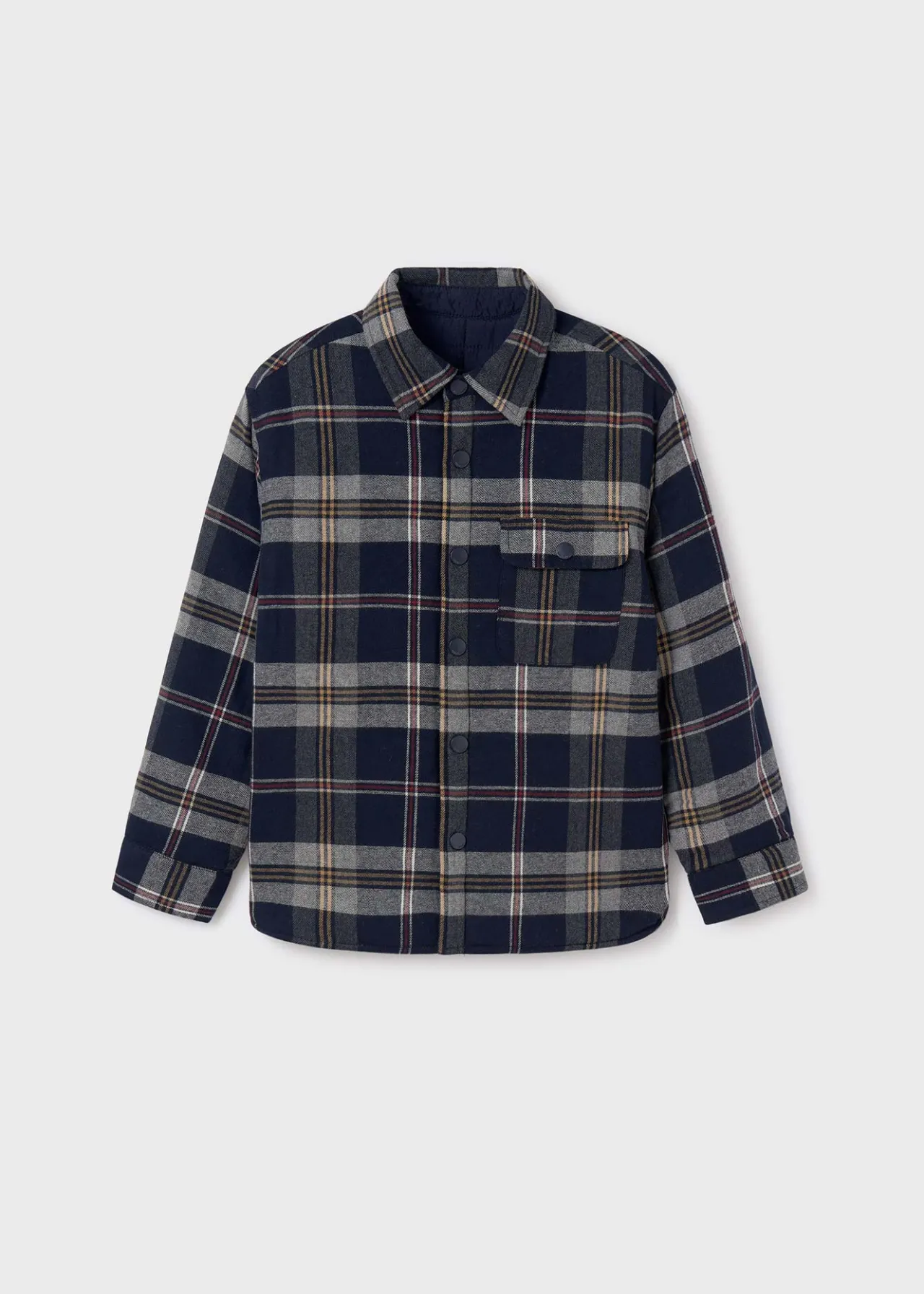 BOY Mayoral Boy Reversible Quilted Overshirt