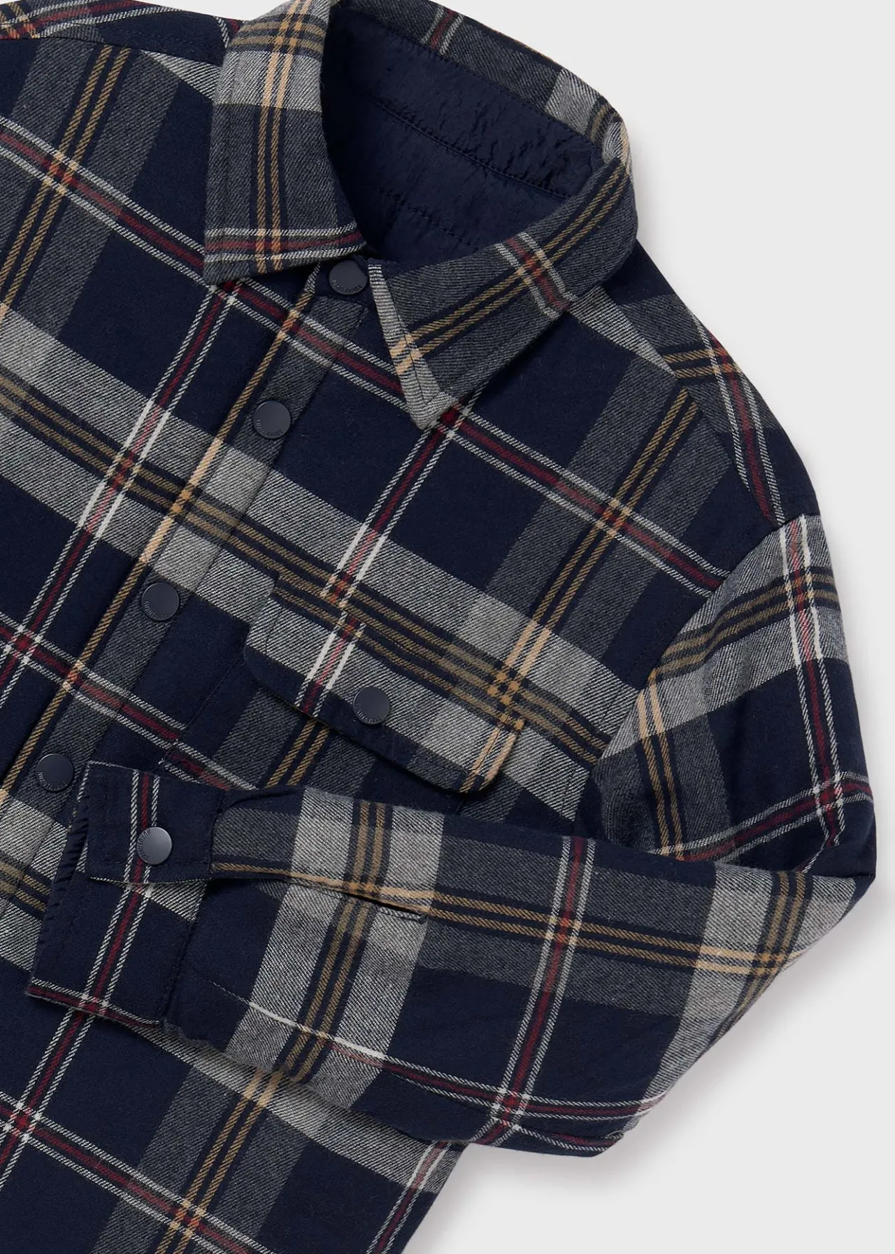 BOY Mayoral Boy Reversible Quilted Overshirt