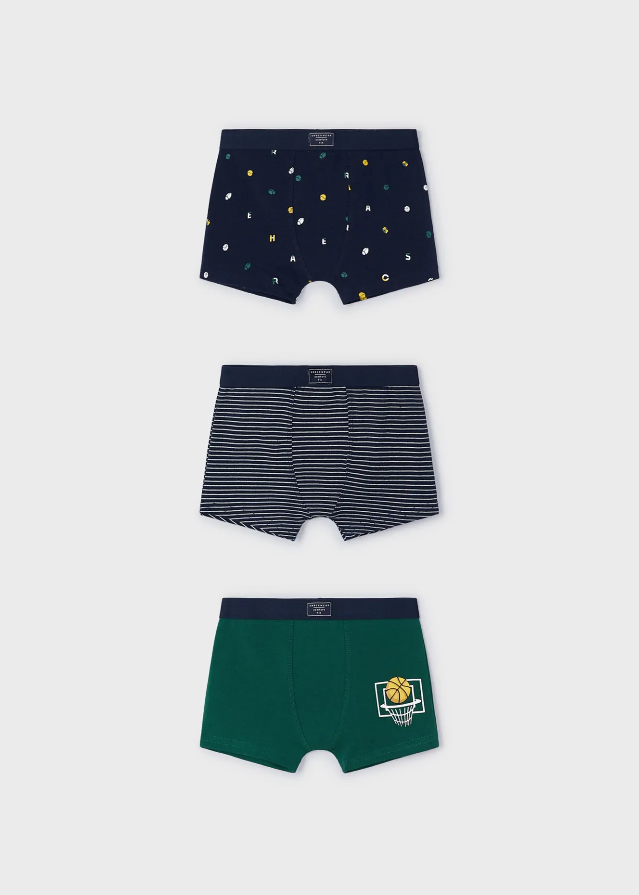 BOY Mayoral Boy Set of 3 Boxers