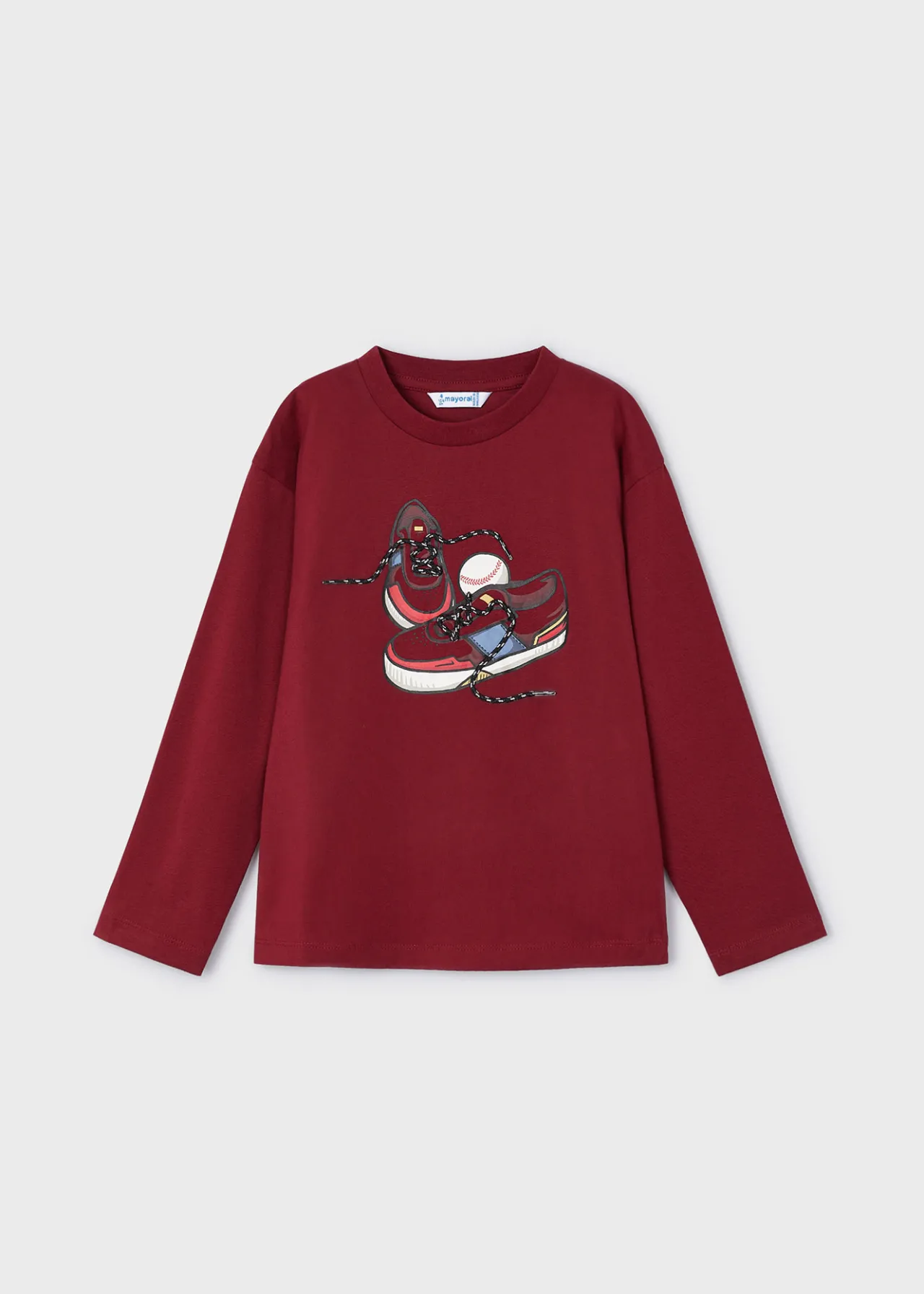 BOY Mayoral Boy Shoes Print T-Shirt