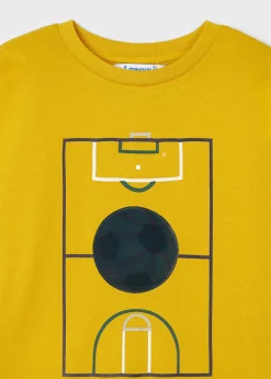 BOY Mayoral Boy Soccer Print T-Shirt
