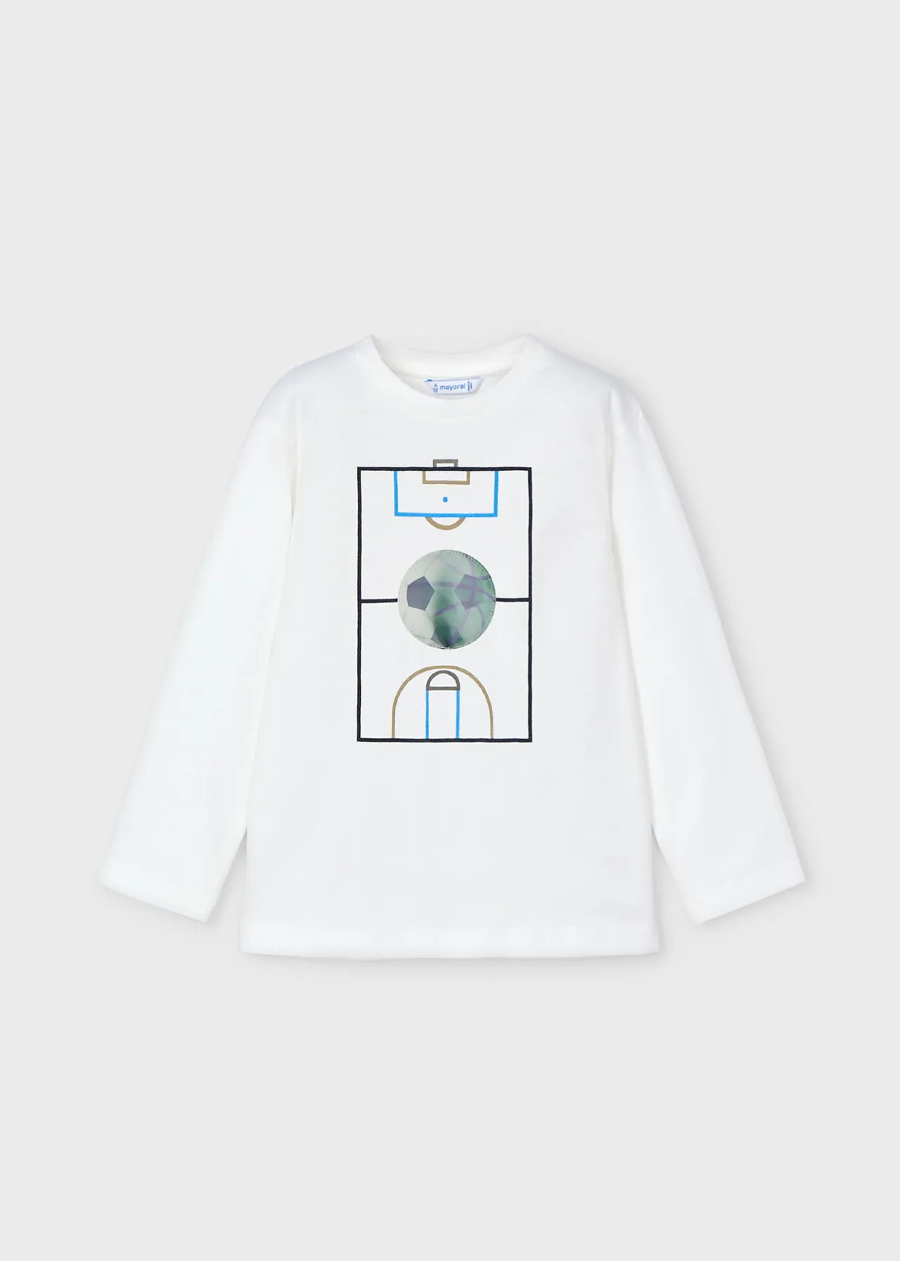 BOY Mayoral Boy Soccer Print T-Shirt