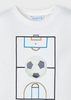 BOY Mayoral Boy Soccer Print T-Shirt