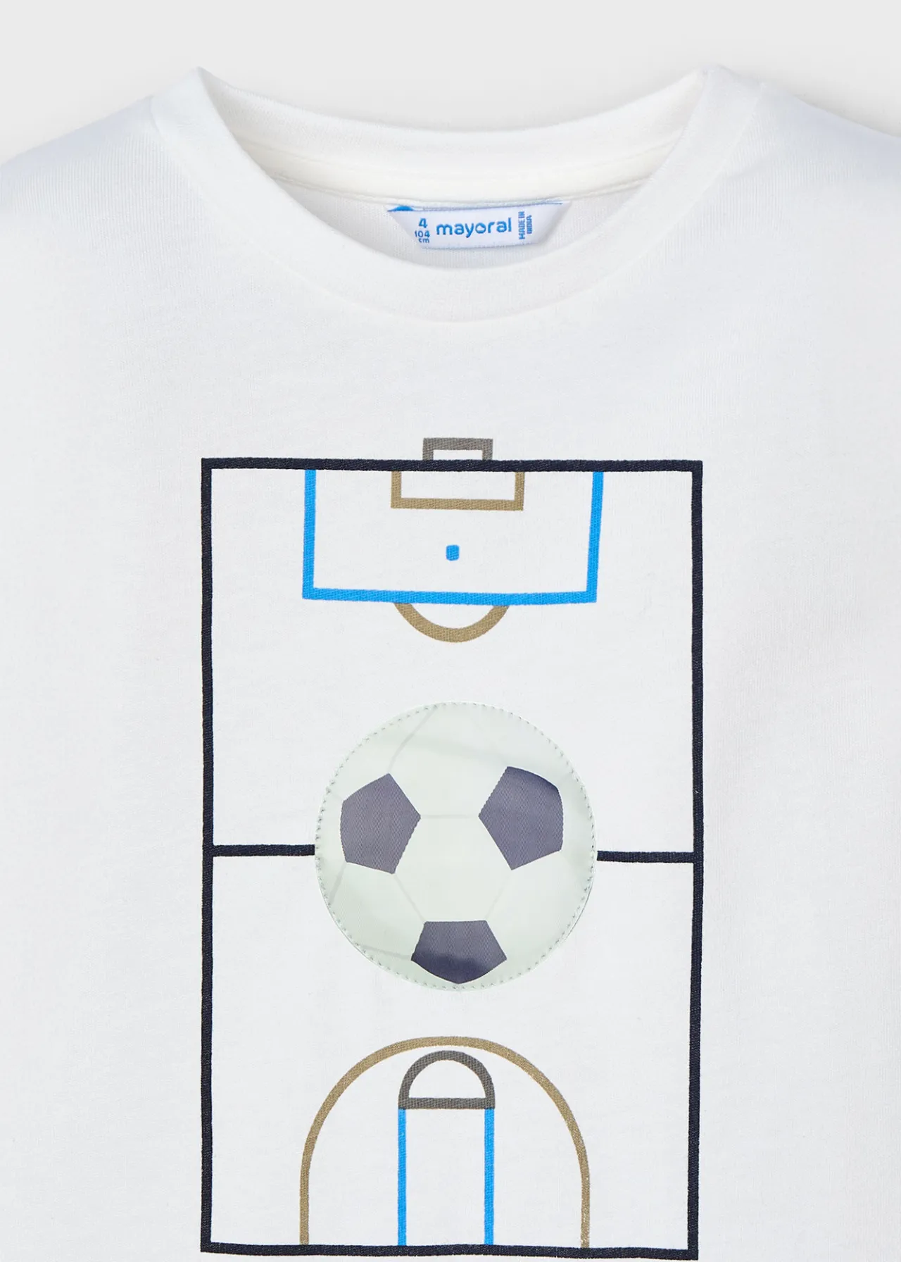 BOY Mayoral Boy Soccer Print T-Shirt