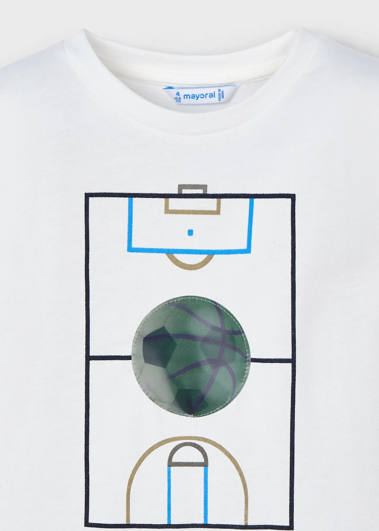 BOY Mayoral Boy Soccer Print T-Shirt