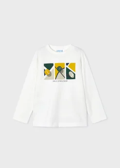 BOY Mayoral Boy Sports Print T-Shirt