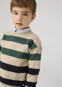 BOY Mayoral Boy Striped Sweater