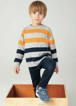 BOY Mayoral Boy Striped Sweater