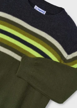 BOY Mayoral Boy Striped Sweater