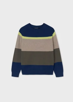 BOY Mayoral Boy Striped Sweater