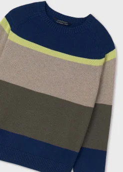 BOY Mayoral Boy Striped Sweater