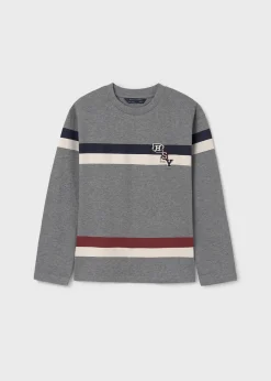 BOY Mayoral Boy Striped T-Shirt