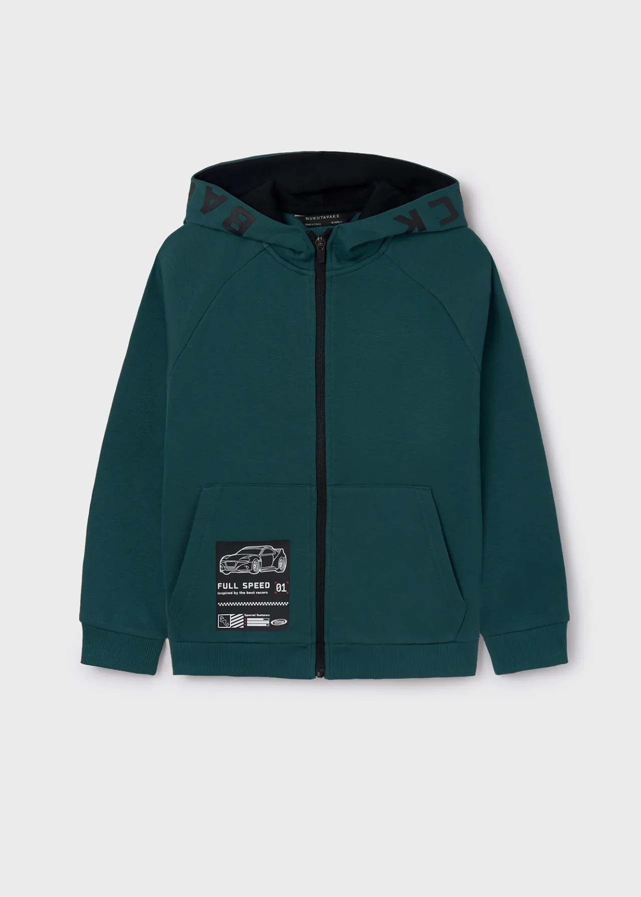 BOY Mayoral Boy Text Zip Hoodie