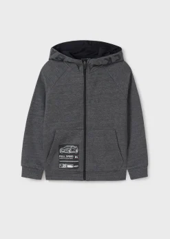 BOY Mayoral Boy Text Zip Hoodie