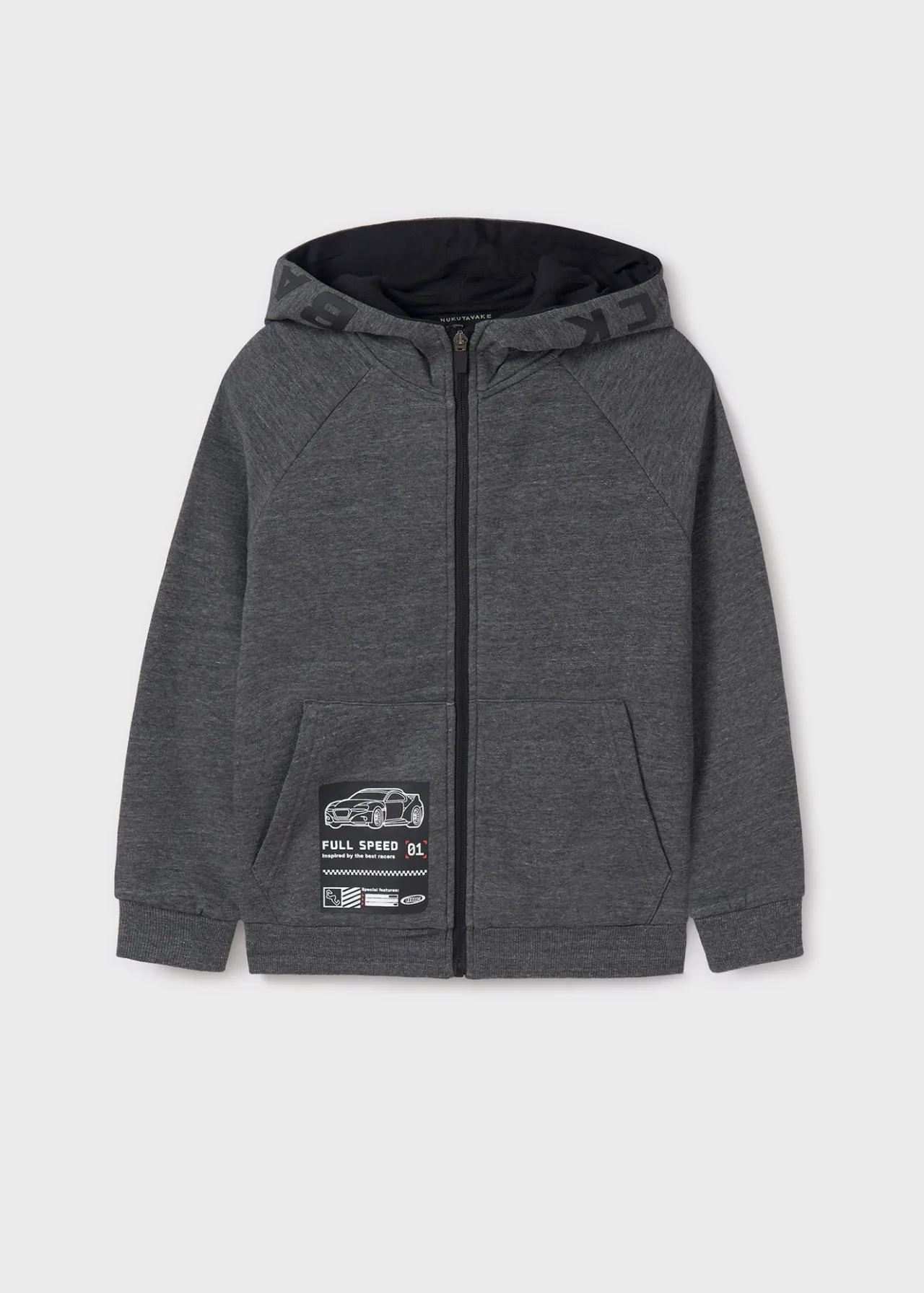 BOY Mayoral Boy Text Zip Hoodie