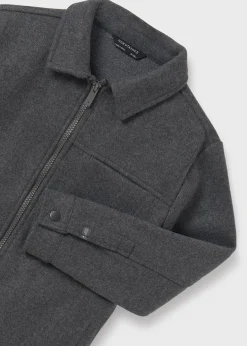 BOY Mayoral Boy Zip Overshirt