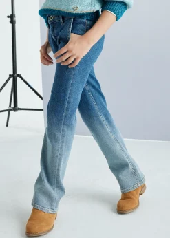 Mayoral Color gradient jeans girls