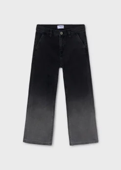 Mayoral Color gradient jeans girls