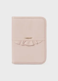 Mayoral Document Holder Ruffled Detail